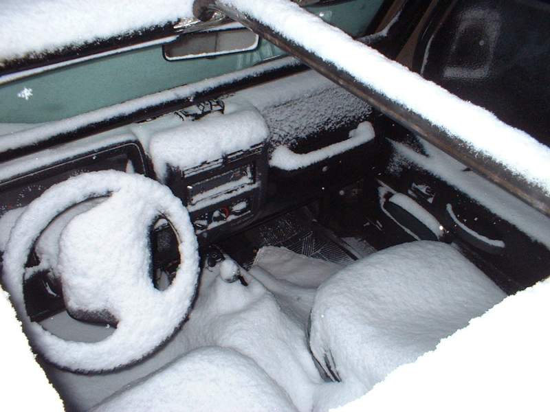 Interior nevado 4x4